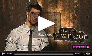 Taylor Lautner Talks Team Edward, Rob, and Kristen Head Out in Madrid