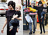 Photos of Pete Wentz and Ashlee Simpson Shopping With Bronx in LA