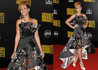 Photos of Rihanna on American Music Awards Red Carpet 2009-11-22 18:06:36