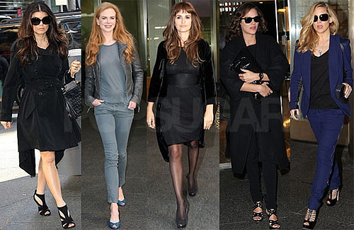 Photos of Nicole Kidman, Kate Hudson, Fergie, Penelope Cruz, Judi Dench, Daniel Day-Lewis, Marion Cotillard in NYC