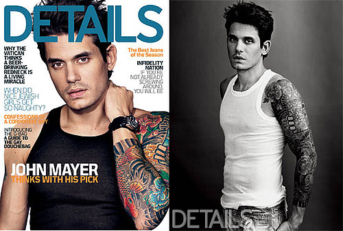 Photos of John Mayer on the Cover of Details Magazine 2009-11-24 15:30:00