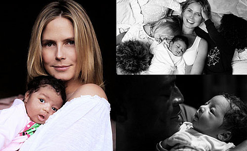 First Photos of Heidi Klum and Seal's Baby Lou 2009-11-29 11:36:51