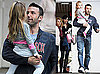 Photos of Ben Affleck, Jennifer Garner and Violet Leaving School