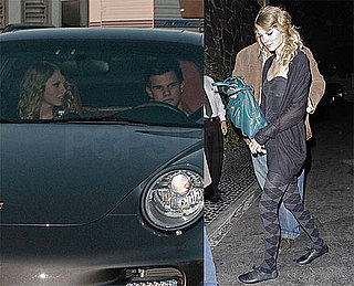 Photos of Taylor Lautner and Taylor Swift On a Date in LA After Filming Valentine's Day