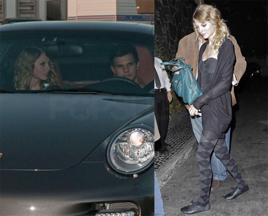 Photos of Taylor Lautner and Taylor Swift Going to Dinner Photos of Taylor Lautner and Taylor Swift Going to Dinner