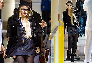 Photos of Lindsay Lohan at LAX