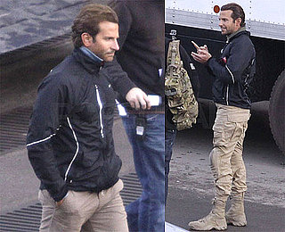 Photos of Bradley Cooper Filming the A-Team in Vancouver