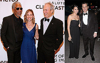 Photos of Matt Damon, Luciana Damon, Morgan Freeman, Hilary Swank, Kevin Bacon, Kyra Sedgwick Honoring Clint Eastwood 2009-12-02 08:30:08