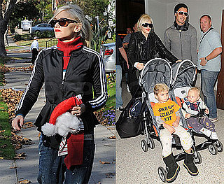Photos of Gwen, Gavin, and the Kids in LA and London
