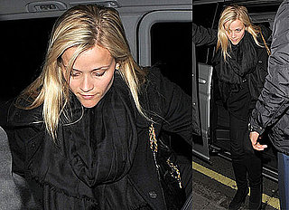 Photos of Reese Witherspoon leaving La Petite Maison in London