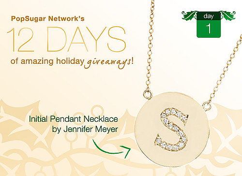 Giveaway to Win A Diamond Initial Jennifer Meyer Necklace As Worn By Nicole Richie and Jennifer Aniston!