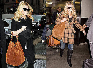 Photos of Jessica Simpson Heading From NYC to LAX