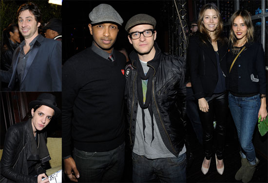 Photos of Jessica Biel and Justin Timberlake at a Summit on the Summit Event 2009-12-10 08:43:54