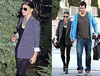 Photos of Josh Duhamel and Fergie Shopping for Christmas Trees Together in LA