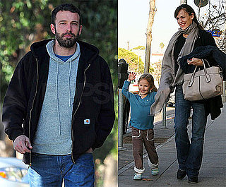 Photos of Ben Affleck, Jennifer Garner and Violet in Santa Monica