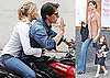 Photos of Suri Cruise in High Heels Carrying a Purse of Lip Gloss