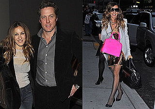 Photos of Sarah Jessica Parker Showing Off Twins Marion and Tabitha on The Late Show 2009-12-16 07:00:00