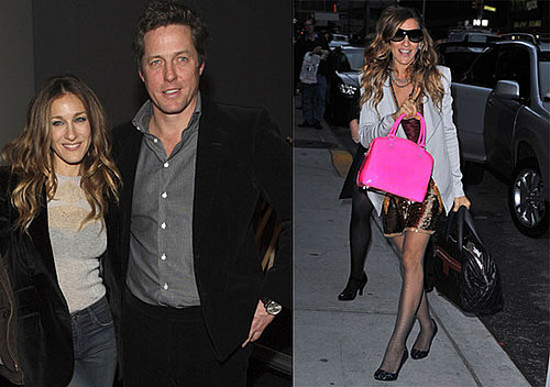 Photos of Sarah Jessica Parker Showing Off Twins Marion and Tabitha on The Late Show 2009-12-16 07:00:00