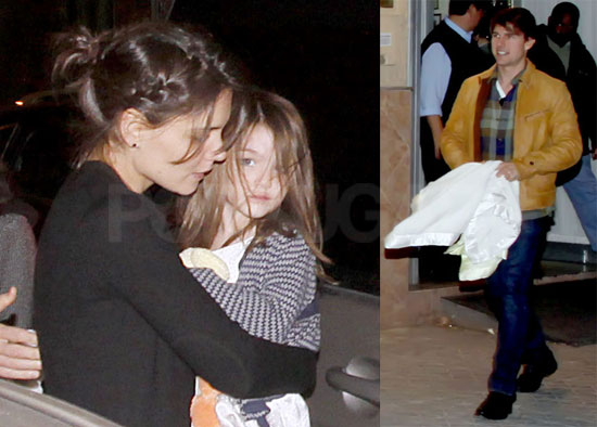 Photos of Tom, Katie and Suri