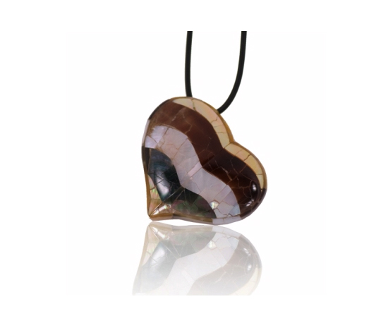 Shell Heart Pendant