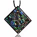 Abalone Diamond Shaped Pendant