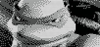 Brixels Makes Custom Portraits Out of Black and White LEGO