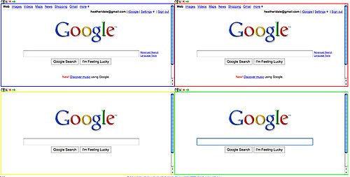 Conduct Four Separate Google Searches Thanks to GoogleGoogleGoogleGoogle