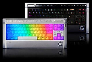 LED Illuminated Keyboard Lights Up Your Desktop Workspace