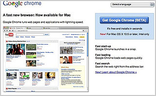 Daily Tech: Oh Joyous Day! Google Chrome For Mac Is Here! 