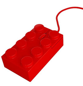 Lego Shaped Mouse
