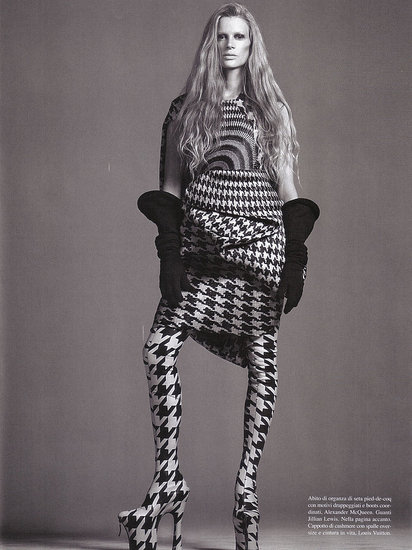 Girls on Film: Kristen McMenamy, Vogue Italia
