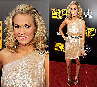 Photos of Carrie Underwood in Theia Dress at 2009 American Music Awards