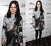 Photo of Sophia Bush Weaing Abstract Print Helmut Lang Dress at The Private Lives of Pippa Lee Premiere in NYC