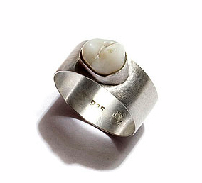 Jewelry Made Out of . . . Human Teeth and Hair! 