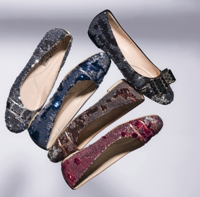 Holiday Sequin Flats and Sexy Sandals Holiday Sequin Flats and Sexy Sandals