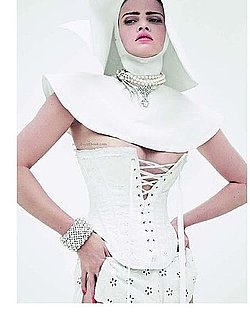 Lara Stone as a Nun in Vogue Paris December 2009