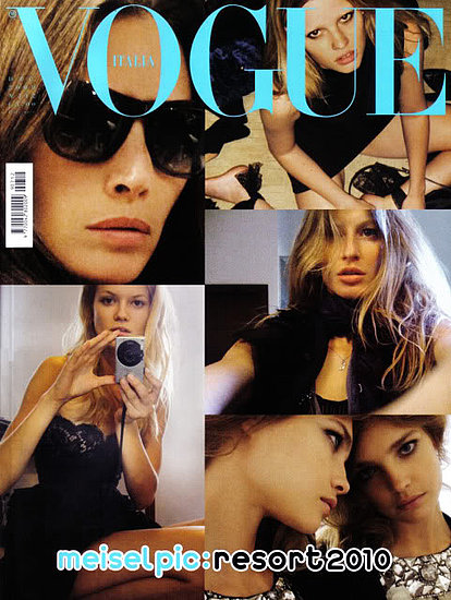 Girls on Film: Model Tweets, Vogue Italia, December '09