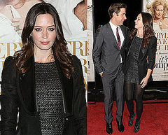 Emily Blunt Wears All Black and Black Tuxedo Blazer at the It's Complicated Premiere Emily Blunt Wears All Black and Black Tuxedo Blazer at the It's Complicated Premiere
