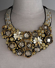 Jeweled Bib Necklaces For Holidays