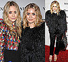 Photo of Ashley Olsen in Black Fur Coat at Nine Premiere in NYC