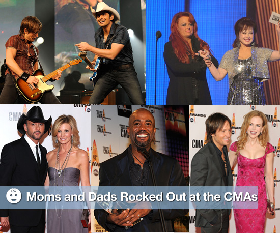 Famous Moms and Dads Hit the Red Carpet at the CMA Awards