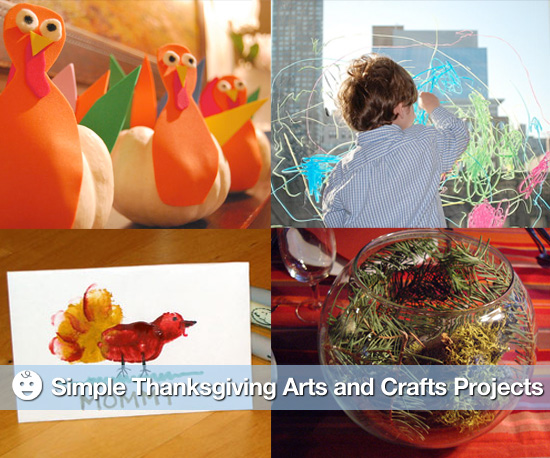 Six Simple Thanksgiving Arts and Crafts Projects 