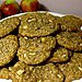 Apple Oatmeal Flax Cookies