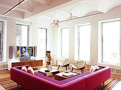 Coveted Crib: Pink Simplicity in Tribeca