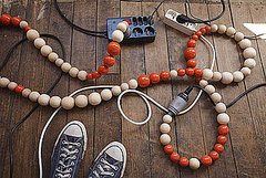 Cool Idea: Conquer Cable Cords With Beads