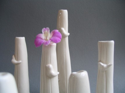 Order more than three of the Bud Bird Vase ($18) and you will receive a discount! And given how cute they look together, why wouldn't you? Order more than three of the Bud Bird Vase ($18) and you will receive a discount! And given how cute they look together, why wouldn't you?