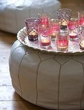 Casa Quickie: Pouf + Tray = Instant Entertaining Space Casa Quickie: Pouf + Tray = Instant Entertaining Space