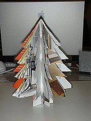 DIY: Recycled Catalog Christmas Tree