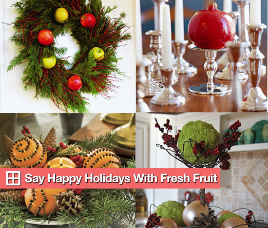 How-To: Say Happy Holidays With Fresh Fruit How-To: Say Happy Holidays With Fresh Fruit