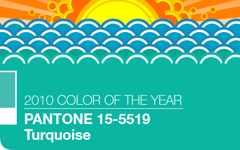 Pantone Names Turquoise the Color of 2010!